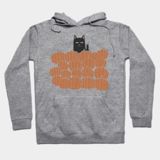 Cat love pumpkin Hoodie